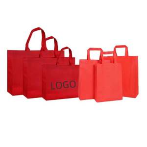 Bolsa de Compras Reutilizable con Logotipo Personalizado, Ecológica, con Base Cuadrada, Promocional, de Tela No Tejida para Supermercado - Product Image 1