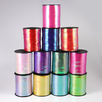 Ruban holographique de 5 mm, 500 yards, ruban arc-en-ciel irisé, ruban pour ballons, 10 couleurs pour la décoration de fête