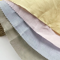 Tissu en lin pur biologique doux tissé pour vêtements