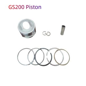 Pièces de piston de moto adaptées à Suzuki DR200, jeu de bagues de piston DF200, VANVAN200, GS200 - Product Image 2