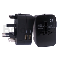 Nouvelle interface USB multifonction portable Chargeur mural de voyage universel Prise de courant