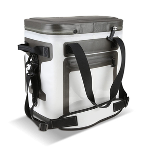 กระเป๋าเก็บความเย็นสำหรับตั้งแคมป์กลางแจ้งแบบนุ่มกันความร้อนกันน้ำใช้เก็บความร้อนสำหรับปิกนิกชายหาดตกปลาพร้อมกระเป๋าข้าง - Product Image 3