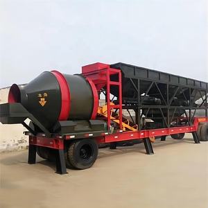 Produsen menyediakan Spot Foundation seluler bebas mencampur tanaman campuran beton peralatan lengkap tidak meletakkan alas bedak - Product Image 3