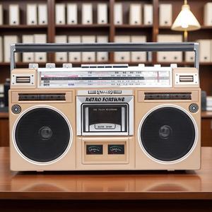 <span class=keywords><strong>Lecteur</strong></span> MP3 RETRO FORTUEN BRAND TOP SALE Walkman avec carte TF, <span class=keywords><strong>lecteur</strong></span> de cassettes, radio FM AM SW, boombox - Product Image 4