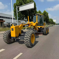 Niveleuse à moteur XCM GR180 Premium 2014 avec moteur Shangchai 140 kW et lame de 3965 mm pour la construction routière et le nivellement des terres
