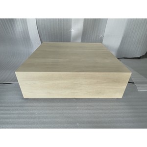 โต๊ะกาแฟสไตล์โมเดิร์น 1200 x 1200 x 410 มม. เฟอร์นิเจอร์ไม้สำหรับบ้าน - Product Image 2