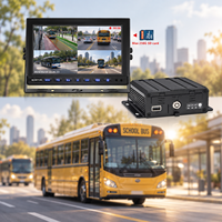 Enregistreur DVR de véhicule 4 canaux MDVR OEM ODM H.265 H.264 720P pour aide au recul de voiture, entrées CVBS 4 canaux 1.0Vp-p 75 Ohm, sortie AHD 1 canal