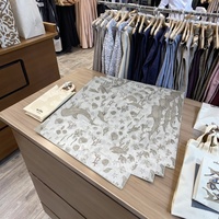 Papier de soie fin en pâte de bambou écologique imprimé avec logo de marque personnalisé, 17 g/m², spécial pour l'écriture, les vêtements, les chaussures, les sacs