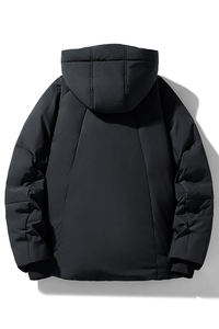 Logotipo personalizado Ropa de trabajo con capucha para hombres en otoño Chaqueta acolchada Ropa de trabajo de Montañismo al aire libre Chaqueta delgada - Product Image 4