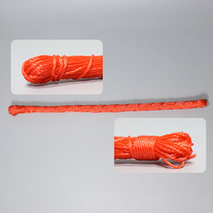 Cuerda de Nylon Roja de Grado Industrial Trenzada para Uso Agrícola, Construcción y Agricultura - Product Image 3