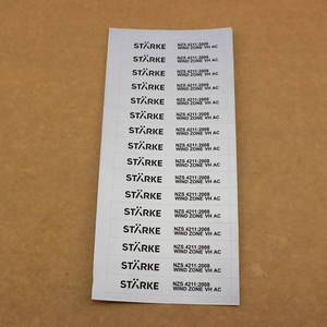 Pegatinas de etiqueta autoadhesivas <span class=keywords><strong>para</strong></span> televisión, dispositivo eléctrico de corte a medida, impermeable, <span class=keywords><strong>para</strong></span> el hogar - Product Image 6