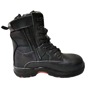 <span class=keywords><strong>Scarpe</strong></span> antinfortunistiche da uomo <span class=keywords><strong>e</strong></span> <span class=keywords><strong>scarpe</strong></span> da lavoro nere mid high hard wear con punta in acciaio - Product Image 2