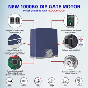 Controlador <span class=keywords><strong>Wifi</strong></span> de 1000Kg, nuevo Motor motorizado deslizante 2023, Kit de abridor de puerta corredera automática - Product Image 4