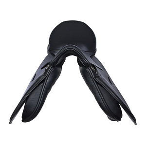 Premium Full-Grain Flair Western Horse Riding Saddle Durable Trail Saddle Asiento acolchado profundo Árbol de madera Cuero B2B al por mayor - Product Image 4