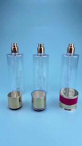 Botella <span class=keywords><strong>de</strong></span> <span class=keywords><strong>perfume</strong></span> <span class=keywords><strong>de</strong></span> plástico; 250ml, mismo modelo que <span class=keywords><strong>Victoria</strong></span>'s <span class=keywords><strong>Secret</strong></span> con tapa <span class=keywords><strong>de</strong></span> doble capa y transparente <span class=keywords><strong>de</strong></span> tres capas - Product Image 4