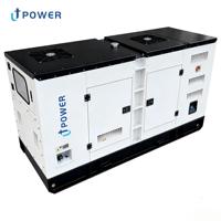 Groupe électrogène diesel silencieux triphasé haute puissance 500 kVA, homologué ISO CE, services ODM OEM, ATS, refroidissement par eau