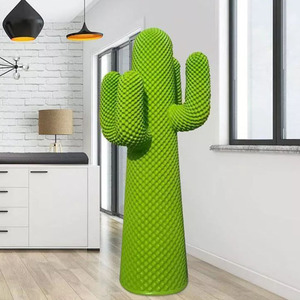 植物彫刻サボテン像グラスファイバーサボテン彫刻ガーデン植物彫刻サボテン像 - Product Image 1