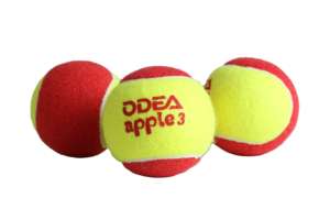 ODEA Sport Stage <span class=keywords><strong>3</strong></span> Apple Tennis ITF Onaylı Başlangıç Seviyesi Çocuklar İçin Stresiz Antrenman Topları (Kauçuk Malzeme) - Product Image 3