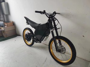 Venta Directa de Fábrica, Bicicleta Eléctrica Todoterreno de Alta Velocidad 130KM/H, Bicicleta de Montaña de 15000w con Llantas Gruesas de 21 Pulgadas - Product Image 3