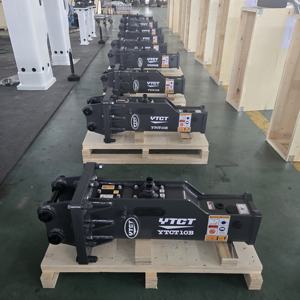 Martello idraulico per escavatore da 5 tonnellate Vibro martello escavatore - Product Image 3