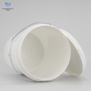 <strong>Factory</strong> Manufactured 18-Liter Food Grade Thickened Pp Plastic Paint Bucket With Customized Metal Handle Drums Pails &amp; <strong>Barrels</strong> - Product Image 4