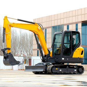 Mini-excavatrice à chenilles de 6 tonnes à haute efficacité, moteur homologué EPA CE, pour travaux de terrassement et de construction - Product Image 2