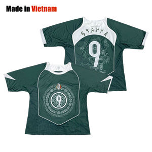 Jersey de fútbol de malla transpirable al por mayor, camiseta de fútbol ajustada personalizada - Product Image 1