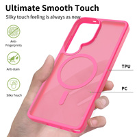 Étui de téléphone portable pour Samsung Galaxy S26 Ultra, coque de téléphone antichoc avec aimant, coque personnalisée S25 S24 S23 S22 Fe Plus