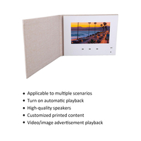 Invito Personalizzato di Alta Qualità, Lussuoso Libro Video con Schermo LCD, Brochure Video per Regali di Nozze