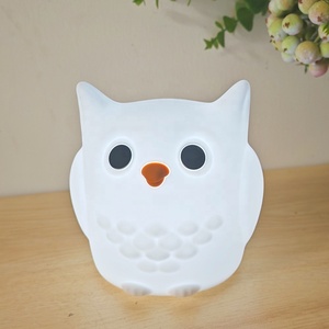 Trang trí ánh sáng dễ thương đèn phòng 2024 <span class=keywords><strong>LED</strong></span> tap Controle nhỏ trẻ em Mini Đồ chơi ngủ Nursery USB <span class=keywords><strong>Owl</strong></span> Silicone <span class=keywords><strong>LED</strong></span> mini ánh sáng ban đêm - Product Image 3