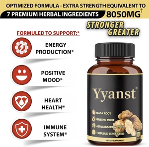 OEM/ODM Maca Root Capsules Herbal Extract Adult Men's <b>Health</b> Energy ginseng root extract men capsules - Product Image 3