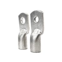 Cossière tubulaire en cuivre étamé JG70-10 à trou unique, borne de compression pour appareillage de commutation et distribution d'énergie