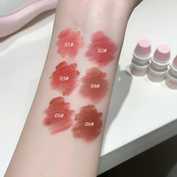 2026 Gege Bear Milk Mist Velvet Lip Mud Soft Matte, Longue tenue, Non-transfert, Rouge à lèvres au design mignon de biberon pour le maquillage quotidien