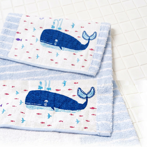 Serviette de Bain Enfant Confortable 100% Coton Ehime Gauze 60cm x 120cm Fabriquée au Japon Séchage Rapide Compressée - Product Image 1