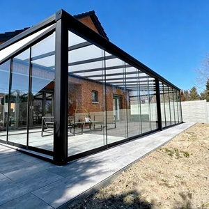 Veranda <span class=keywords><strong>in</strong></span> <span class=keywords><strong>Vetro</strong></span> Europea per Tutte le Stagioni, Tettoia per <span class=keywords><strong>Balcone</strong></span>, Veranda <span class=keywords><strong>in</strong></span> Alluminio con Profili per Tetto - Product Image 1