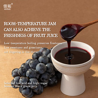 Summer Black Grape Jam 1.2kg Concentrated Juice Specially for Fresh Fruit Tea and Fruit Tea