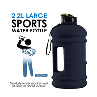 Bottiglia Da Palestra Botella Agua Gimnasio Bon marché Ventes entières Oem Bouteille d'eau d'un demi-gallon avec poignées Bouteilles