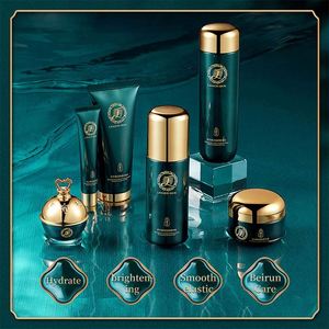 OEM immagini Private Label cura della pelle <span class=keywords><strong>Set</strong></span> crema schiarente sbiancante viso <span class=keywords><strong>donna</strong></span> vitamina C collagene acido ialuronico Kit a base <span class=keywords><strong>di</strong></span> erbe - Product Image 4