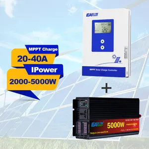 12V 24V 48V DC To AC 110V 120vac 220V 2000W 3000W 4000W 5000W Pure Sine Wave อินเวอร์เตอร์พลังงานแสงอาทิตย์สำหรับ Home Energy ระบบ