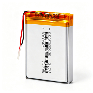 Batterie polymère lithium-ion OEM 3,7 V, batterie Lipo en pochette 1000 mAh, batteries Li-ion 503450LP pour haut-parleur Bluetooth, traceur GPS - Product Image 4