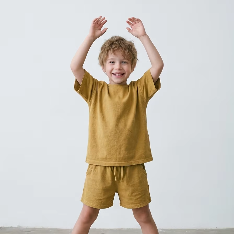 Basic Crewneck Short Sleeve and Shorts