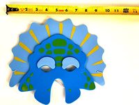 12 pièces léger Eva mousse dinosaure masque créatif enfant fête & Cosplay drôle masques joyeux pour les enfants