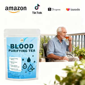 Thé détox Pour vaisseaux sanguins Mélange antioxydant de plantes chinoises Pour equilibre vasculaire ET Vitalité quotidienne - Product Image 1