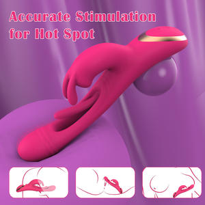 Водонепроницаемые женские игрушки для взрослых: вибраторы-кролики с клиторальной стимуляцией, водонепроницаемые дилдо для женщин - Product Image 4