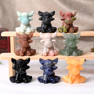 Vente flash de Noël : adorable cerf en cristal pour la décoration - Product Image 1