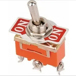 E-ten1121 1121 Tipe Saklar Toggle Rocker Switch 15A 250VAC Pada/Di DPDT 2 Posisi 3-Terminal