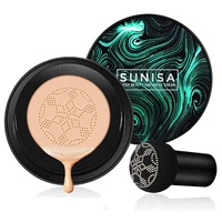 SUNISA-nueva cabeza de seta para maquillaje, cojín de aire, base hidratante, permeable al aire, brillo Natural, BB Cream
