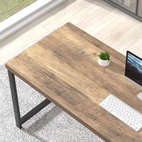 Escritorio de ordenador moderno Escritorio de oficina en casa con estantes de almacenamiento mesa de juegos de estudio de escritura para sala de estar dormitorio embalaje de pedido por correo