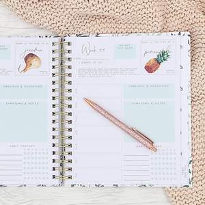 Carnet de souvenirs de grossesse Myway 2026 : Organiseur hebdomadaire et mensuel pour futures mamans - Offre Spéciale - Product Image 3