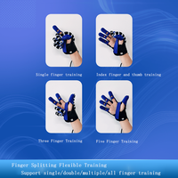 Gants robotisés de rééducation QiJia Classe I pour l'entraînement des doigts, attelle de main post-AVC, orthèse fonctionnelle pour la main, soulagement à long terme, en plastique